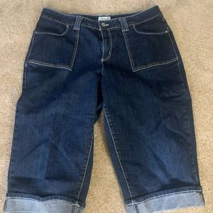 Cato denim capris